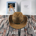 Hollow Design Western Cowboy Style Unisex Hand-made Hat