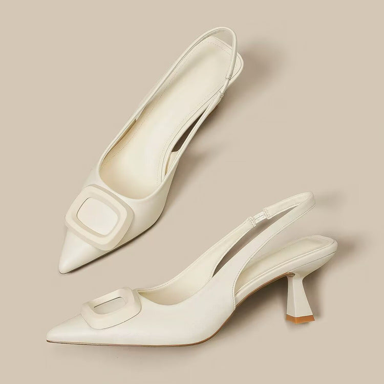 Slingback Pointed Toe Pumps