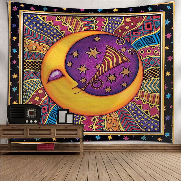 Hippie home furnishing cloth tapestry beach towel window curtain