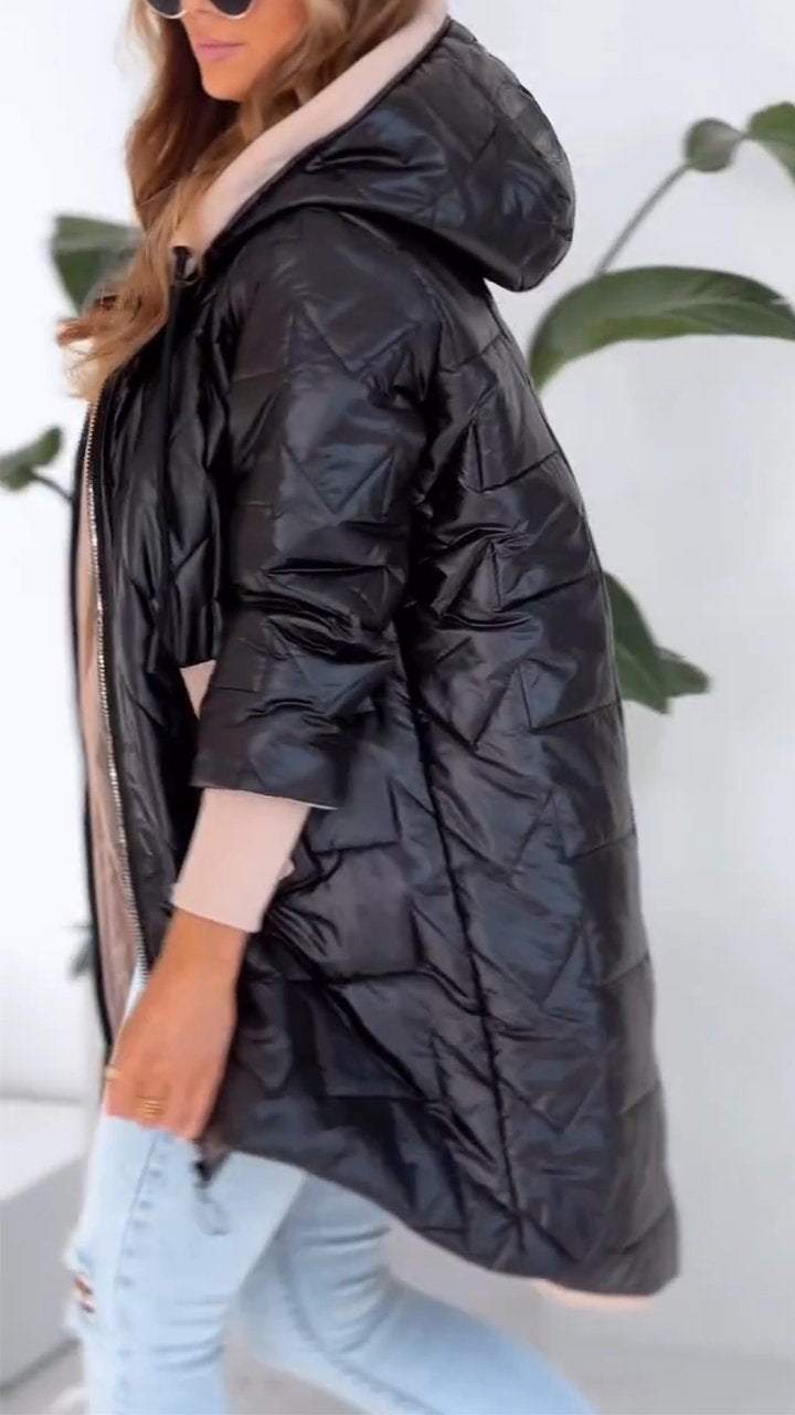 Elisa | Warming Hooded Coat