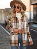 Kelly | Stylish Plaid Blazer Jacket