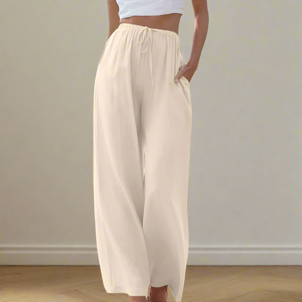 Liam | Wide-Leg Summer Trousers