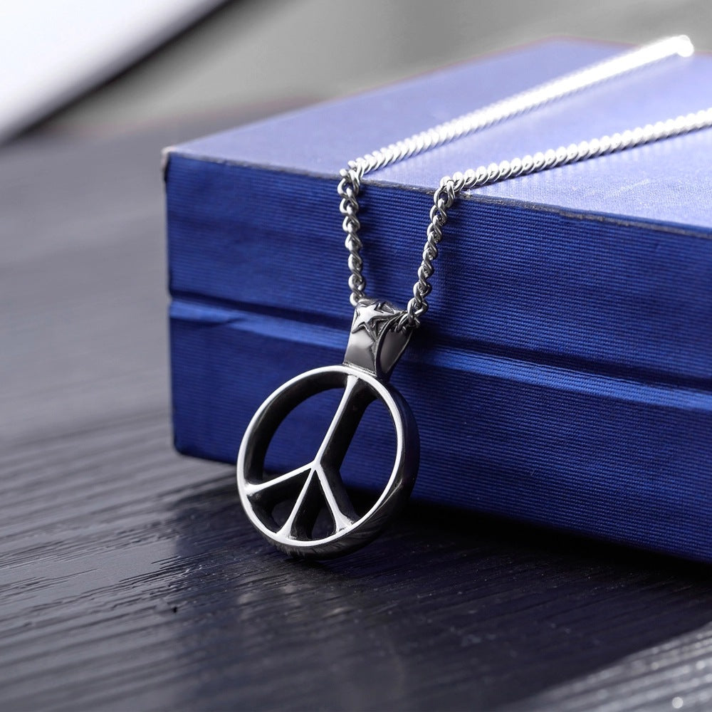 Peace Symbol Personality Cool Trendy Necklace And Pendant Accessories