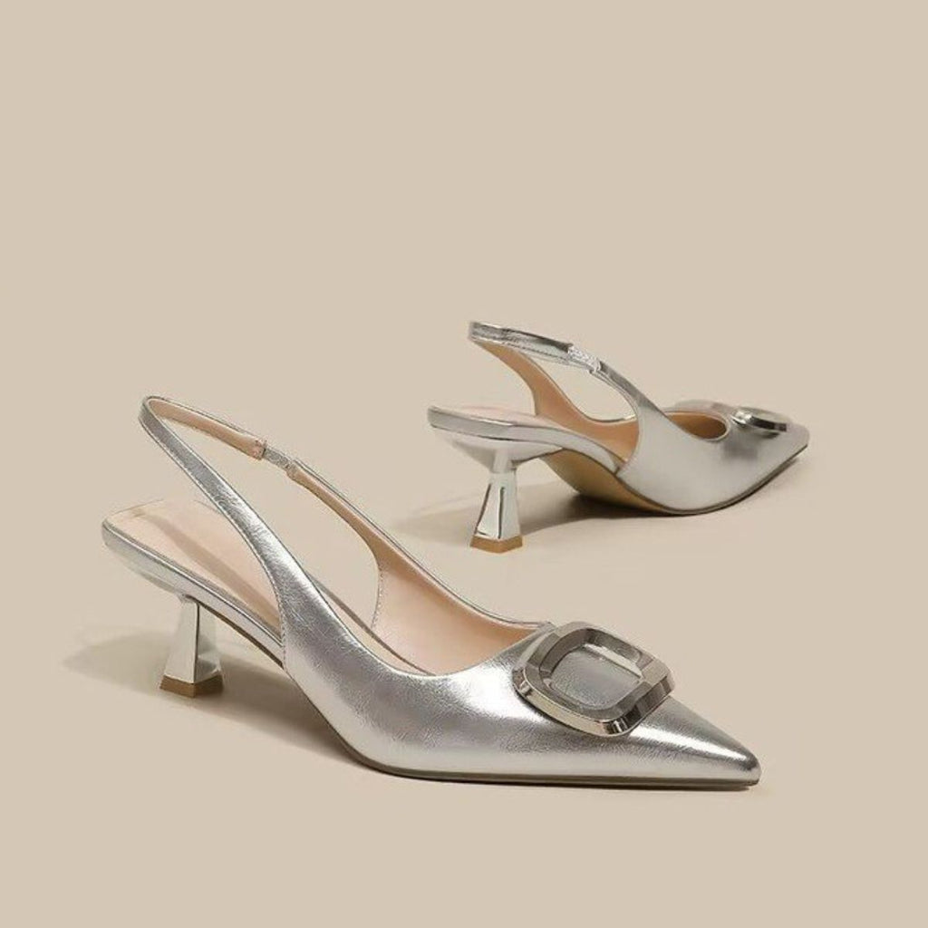 Slingback Pointed Toe Pumps