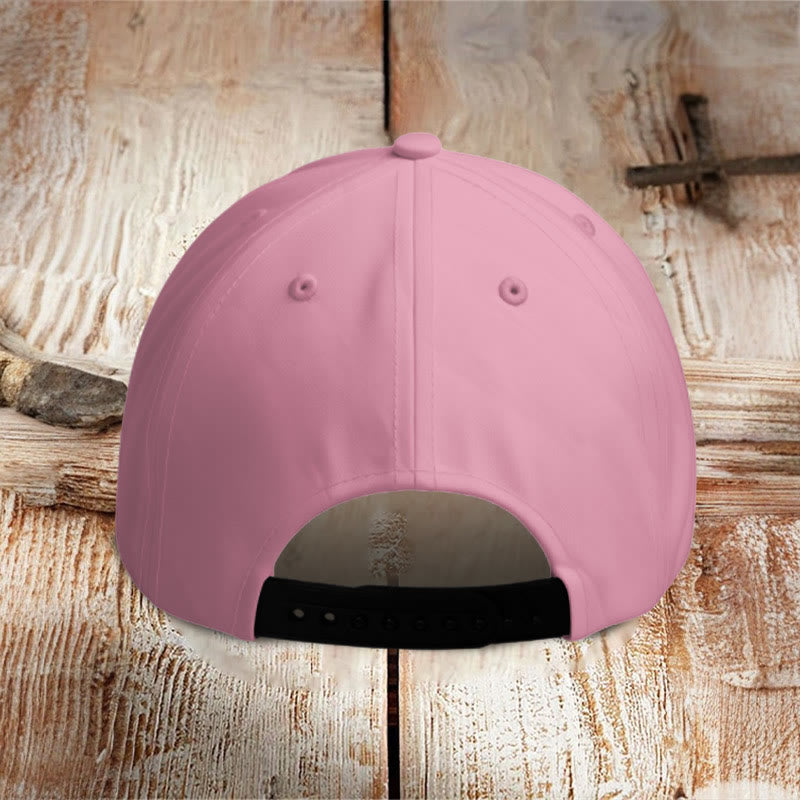 Dashingsoul Lucky Red Koi Fish Art Print Casual Cap