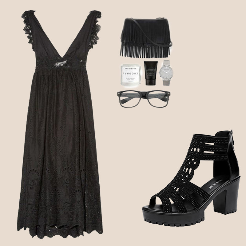 🌸Spring Specials💐 Women's Anti-Slip Peep-Toe Chunky Sandals