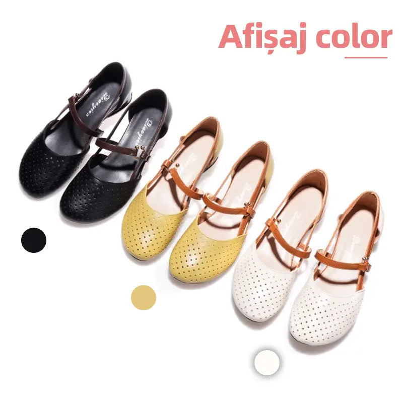 👡🎊Women's Closed-Toe Low Heel Sandals with Soft Sole🎊