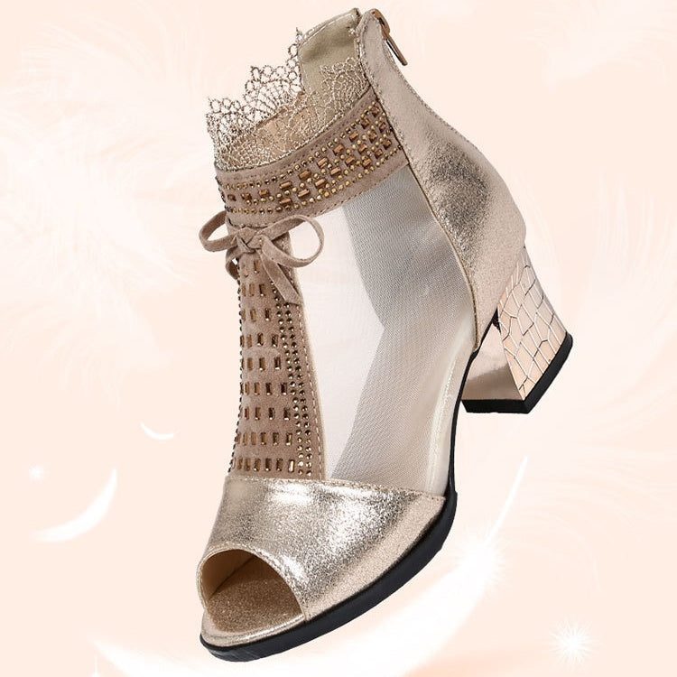 💞💞💞Women's Casual Open-Toe Mesh Sandals