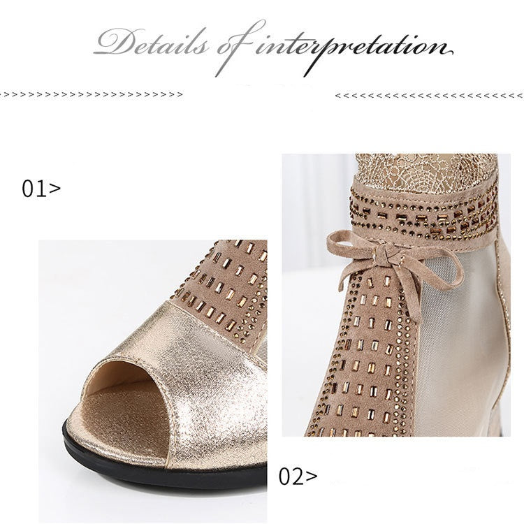 💞💞💞Women's Casual Open-Toe Mesh Sandals