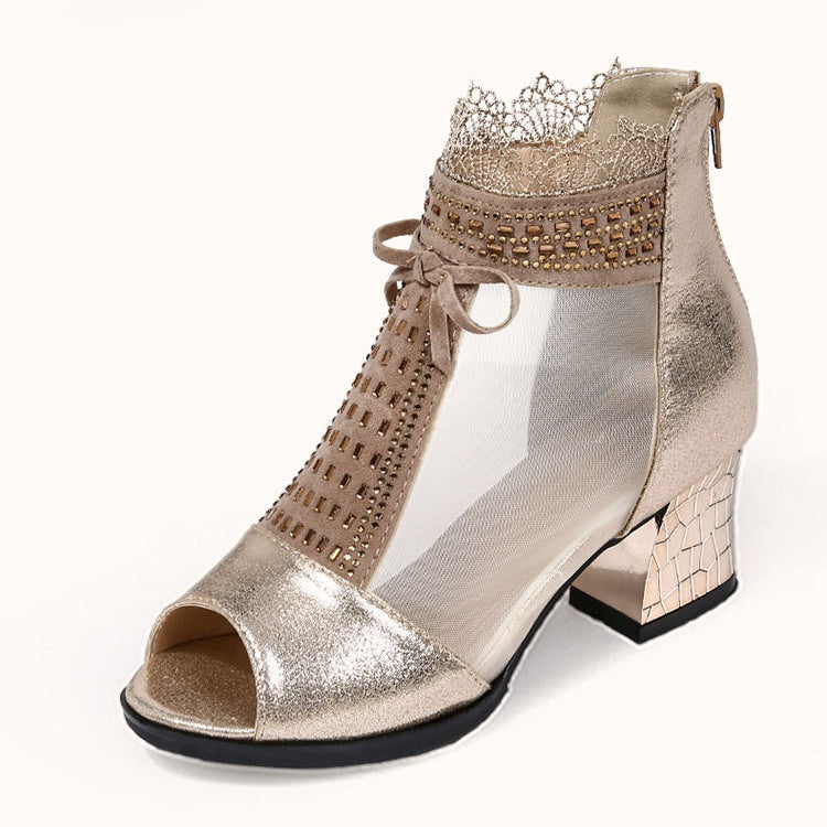 💞💞💞Women's Casual Open-Toe Mesh Sandals